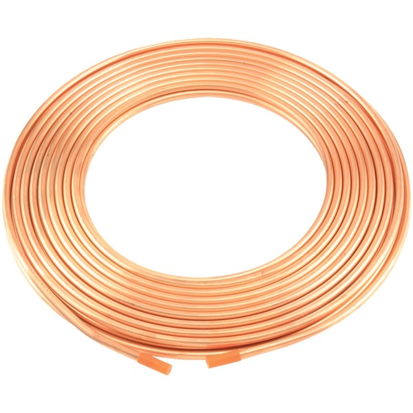 No Logo Copper 50 ft. 1/4" Refrigeration Tubing 6363204859800